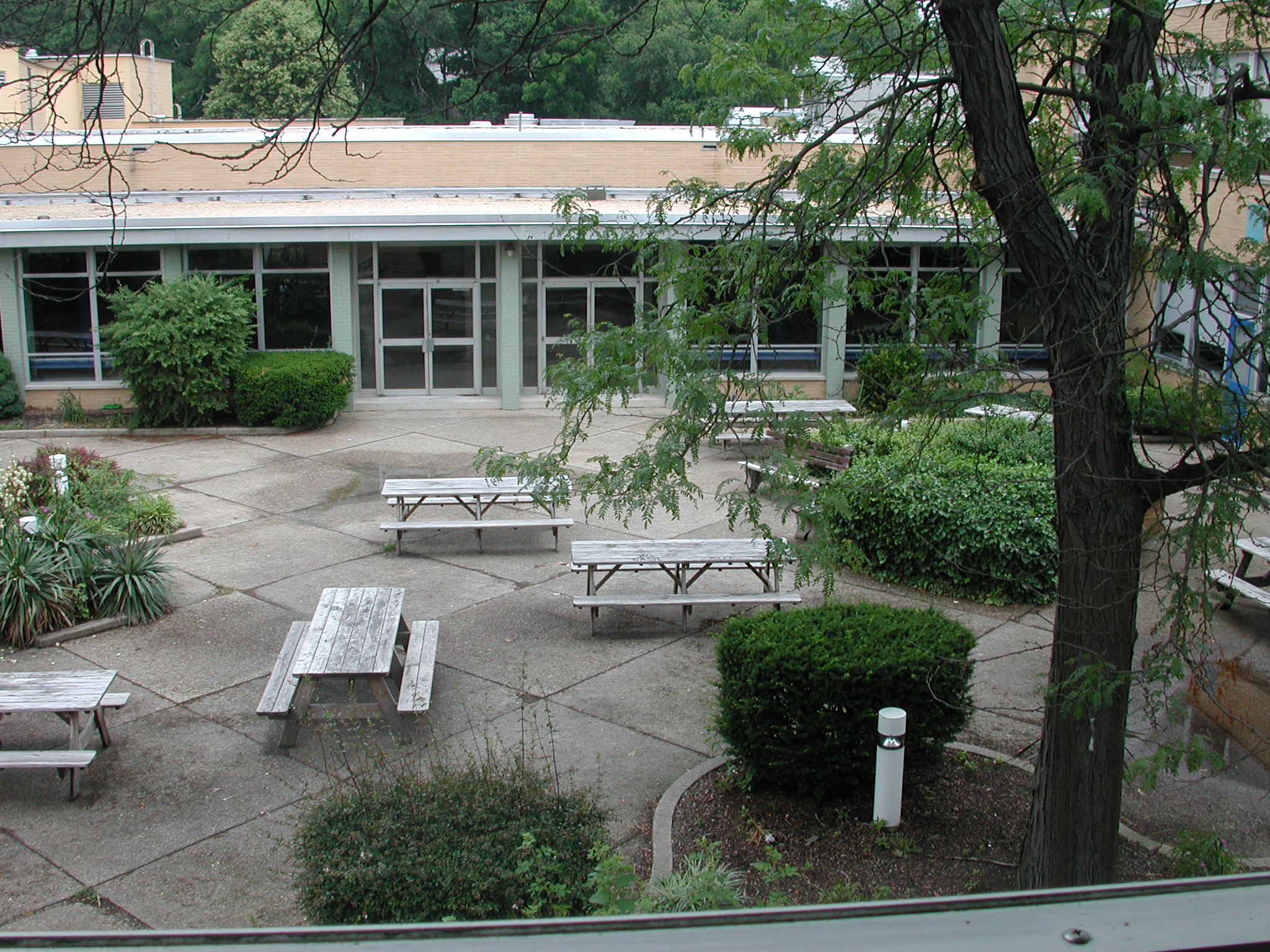 High School Courtyard